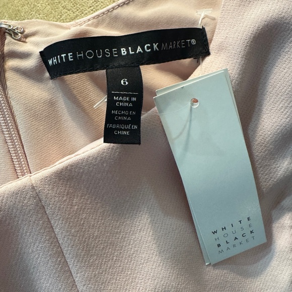 White House Black Market - Pink/Black Colourblock, Size 6 - Picture 6 of 6